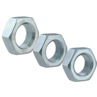 Proflow Aluminium Chassis Jam Nut L-H 5/16-24' 1/2' Hex