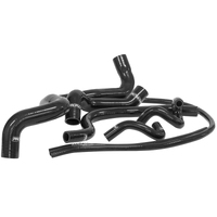 Proflow Radiator Hose Kit Silicone For Ford Falcon XR8 BA/BF/FG 5.4L V8 Black