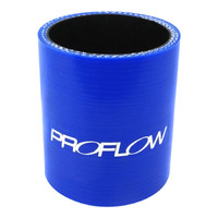 Proflow Hose Tubing Air intake Silicone Straight 1.75in. Straight 3in. Length Blue
