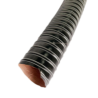 Proflow Silicone Brake Duct Hose 4.0 inch 2 Metre Length Black 102mm ID 107mm OD