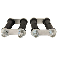 Proflow Leaf Spring Shackle Kit Rubber Bushings 51mm Zinc