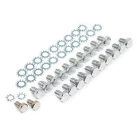 Proflow Oil Pan Bolt Kit Stainless Steel BB Chevrolet Pontiac Chrysler V8 28 Piece Set