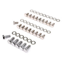 Proflow Oil Pan Bolt Kit Stainless Steel SB Ford 289 302 351 Windsor & Cleveland 24 Piece Set