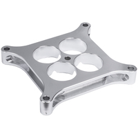 Proflow Carburettor Spacer Aluminium 1 in. Thick Tapered Combo 4150 Square Bore