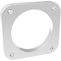 Proflow Throttle Body Adapter Weld-on Flange Billet Aluminium Natural 80mm Bore Size 12mm Thick