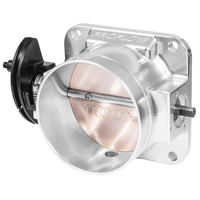 Proflow Throttle Body Universal 100mm Bore Size MPI Billet Aluminium Natural