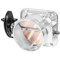 Proflow Throttle Body Universal 90mm Bore Size MPI Billet Aluminium Natural
