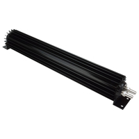 Proflow Fluid Cooler Transmission Heat Sink Dual Pass Aluminum Powdercoat 3.250 in.18 in. Long 2 x 1/4"NPT