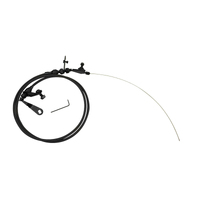 Proflow Automatic Transmission Black Braided Stainless Kickdown Kit Carburettor For Ford C-6 Kit,