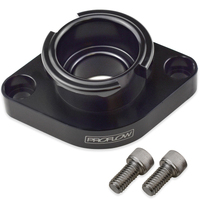 Proflow Water Neck Billet Aluminium Black Radiator Cap Filler For Chevrolet