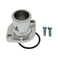 Proflow Aluminium Water Neck For Ford 351C O'Ring Style Chrome Zinc