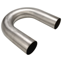 Proflow Titanium Tubing Mandrel-Bend 3.50 in. 1.2mm Wall 180 Deg 152x152mm