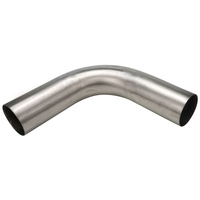 Proflow Titanium Tubing Mandrel-Bend 4.0 in. 1.2mm Wall 90 Deg 152x152mm