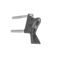 Proflow Timing Pointer Billet Aluminium Adjustable For Ford SB 302-351W 2 O'clock Position Black Anodised,