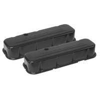 Proflow Valve Covers Steel Black Tall For Chevrolet Big Block Pair