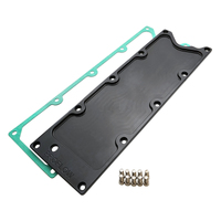 Proflow Engine Valley Cover LS1 DOD Delete Billet Aluminium Low Profile Black