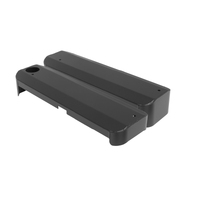 Proflow Ignition Coil Covers LS Fabricated Aluminium Black Powder Coated LS1/LS2 Pair