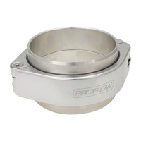 Proflow Intercooler Boost Clamp Coupler 5.00'' Tubing Billet Aluminium Silver Anodised