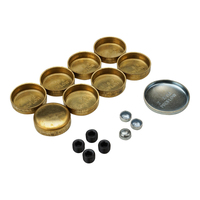 Proflow Freeze Welsh plugs Brass For Chevrolet Small Block Kit