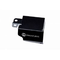 Boost Solenoid Cover (suits Subaru 08+ STI) - Black PWED01B
