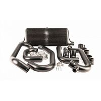 Front Mount Intercooler Kit (suits Subaru 97-00 GC8 WRX/STI) - Black PWFMIC01B