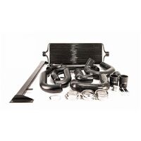 Front Mount Intercooler Kit (suits Subaru 08-14 GRB WRX) - Black PWFMIC04B