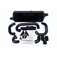 Front Mount Intercooler Kit (suits Subaru 15+ VA WRX) - Black PWFMIC07B