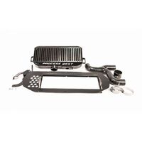 Top Mount Intercooler (suits Subaru 99-00 GC8 WRX/STI) - Black PWTMIC02B
