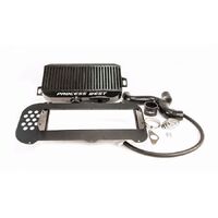 Top Mount Intercooler Kit (suits Subaru 04-07 Forester XT) - Black PWTMIC08B