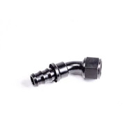 Radium 45 Degree 8AN Pushlok Hose End Fitting