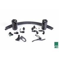 Radium Dual Catch Can Kit, 2015+ Mustang GT