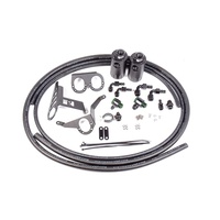 Radium VTE Dual Catch Can Kit - Toyota Supra A80 93-02