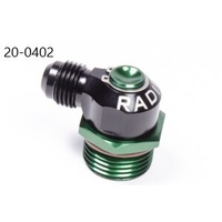 Radium 10AN Male Swivel Banjo To 6AN Malel