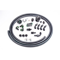 Radium Engineering Fuel Rail Plumbing kit with Fuel Reg and Fuel Gauge suit 01-14 WRX/01+ STI