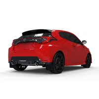 rallyarmor Black Mud Flap Red Logo for Toyota GR Yaris Hatch 2020-22