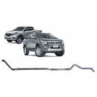 Redback Extreme Duty Exhaust for Ford Ranger 3.2L (01/2011-09/2016), Mazda BT-50 (11/2011-06/2016)(With Large Muffler,With Cat)