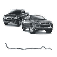 Redback Extreme Duty for Holden Rodeo (01/2007-06/2008), Colorado (03/2008-06/2012), Isuzu D-MAX (01/2007-08/2012)(With Cat,With Resonator)