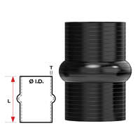 Redback Silicone Hose (2-1/2") Straight hump