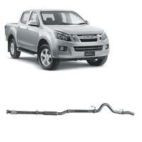 Redback Extreme Duty Exhaust for Isuzu D-MAX (02/2017-10/2020)(With Large Muffler)
