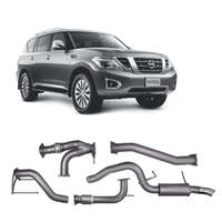 Redback Extreme Duty Exhaust for Nissan Patrol Y62 (02/2013-on)(With Large Muffler)