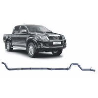 Redback Extreme Duty Exhaust for Toyota Hilux 3.0L D4D (02/2005-10/2015)(With Cat,With Large Muffler)