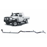 Redback Extreme Duty Exhaust for Toyota Landcruiser 79 Series 4.2L TD (01/2001-01/2007)(With Cat,With Large Muffler)