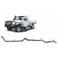 Redback Extreme Duty Exhaust for Toyota Landcruiser 79 Series 4.2L 1HZ (10/1999-01/2007)(With Large Muffler,Denco Turbo Upgrade)
