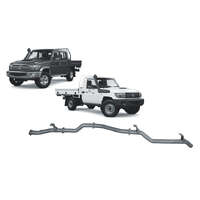 Redback Extreme Duty Exhaust for Toyota Landcruiser 79 Series Single and Double Cab (11/2016-on)(With Large Muffler)