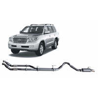 Redback Extreme Duty Exhaust for Toyota Landcruiser 200 Series 4.5L V8 (11/2007-09/2015)(With Cat,With Centre & Rear Muffler)