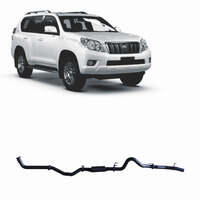 Redback Extreme Duty Exhaust for Toyota Prado 150 Series 2.8L (08/2015-on)(With Large Muffler)