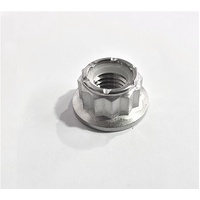 3/8 UNC TITANIUM 12 POINT NYLOCK NUT GRADE 5