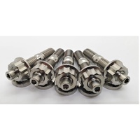 FORD BARRA EXHAUST DUMP PIPE STUD KIT 12 POINT NUTS