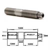 M14X1.5 GRADE 5 TITANIUM STUD