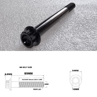 M8X85MM STEALTH 12 POINT BOLT 1.25 THREAD PITCH TITANIUM
